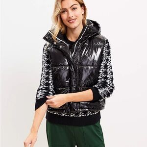 Lou & Grey Black Puffer Jacket for Women